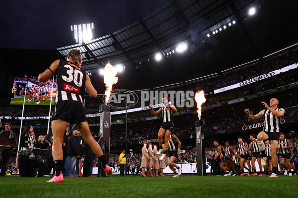AFL 2025 Round 04 - Collingwood v Carlton - A-58338196