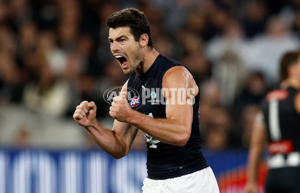 AFL 2025 Round 04 - Collingwood v Carlton - A-58340254