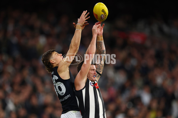 AFL 2025 Round 04 - Collingwood v Carlton - A-58340255