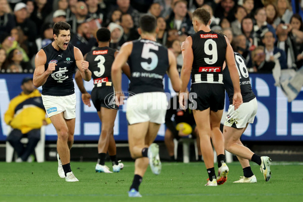 AFL 2025 Round 04 - Collingwood v Carlton - A-58340263