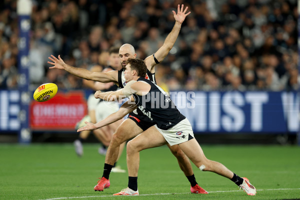AFL 2025 Round 04 - Collingwood v Carlton - A-58340267