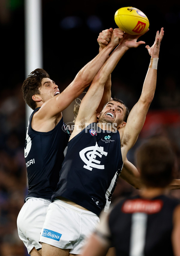 AFL 2025 Round 04 - Collingwood v Carlton - A-58340274