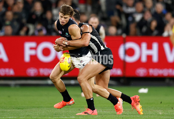 AFL 2025 Round 04 - Collingwood v Carlton - A-58340535