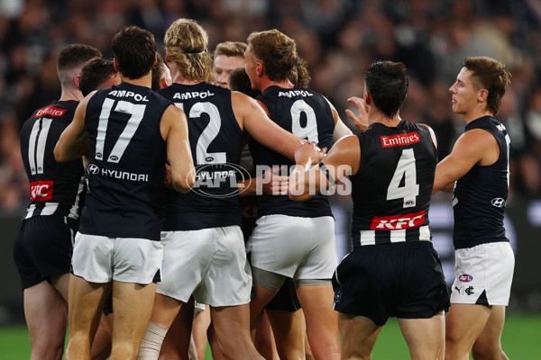 AFL 2025 Round 04 - Collingwood v Carlton - A-58340547