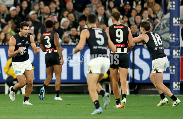 AFL 2025 Round 04 - Collingwood v Carlton - A-58340550
