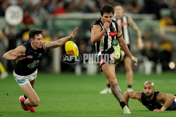 AFL 2025 Round 04 - Collingwood v Carlton - A-58340554
