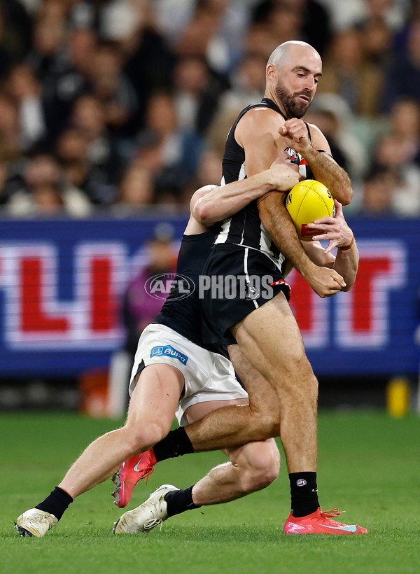 AFL 2025 Round 04 - Collingwood v Carlton - A-58340558