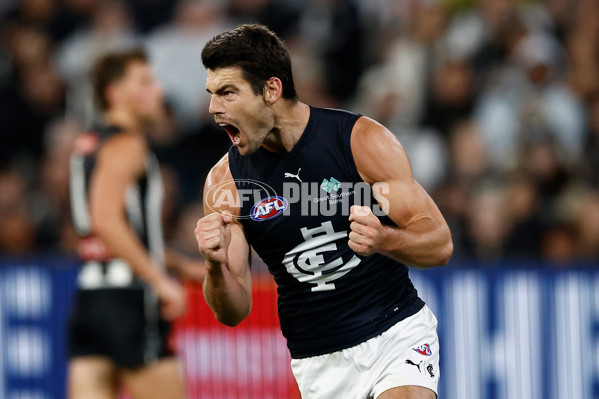 AFL 2025 Round 04 - Collingwood v Carlton - A-58340561