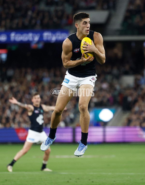 AFL 2025 Round 04 - Collingwood v Carlton - A-58340564