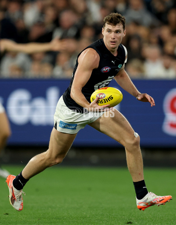 AFL 2025 Round 04 - Collingwood v Carlton - A-58340589
