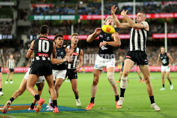 AFL 2025 Round 04 - Collingwood v Carlton - A-58340611