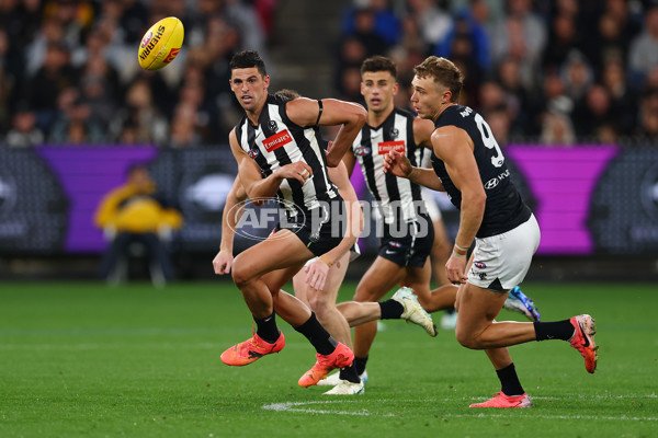 AFL 2025 Round 04 - Collingwood v Carlton - A-58342871