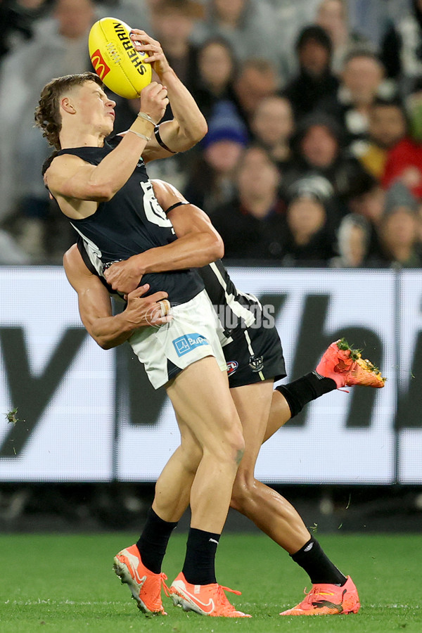 AFL 2025 Round 04 - Collingwood v Carlton - A-58342879