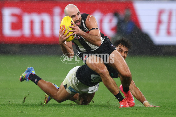 AFL 2025 Round 04 - Collingwood v Carlton - A-58342886