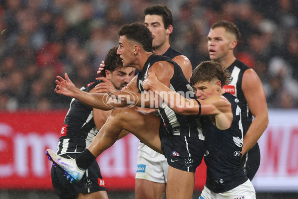 AFL 2025 Round 04 - Collingwood v Carlton - A-58342888