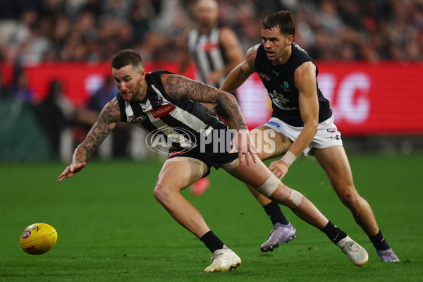 AFL 2025 Round 04 - Collingwood v Carlton - A-58342932