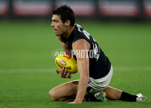 AFL 2025 Round 04 - Collingwood v Carlton - A-58342946