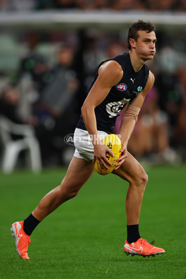 AFL 2025 Round 04 - Collingwood v Carlton - A-58343359