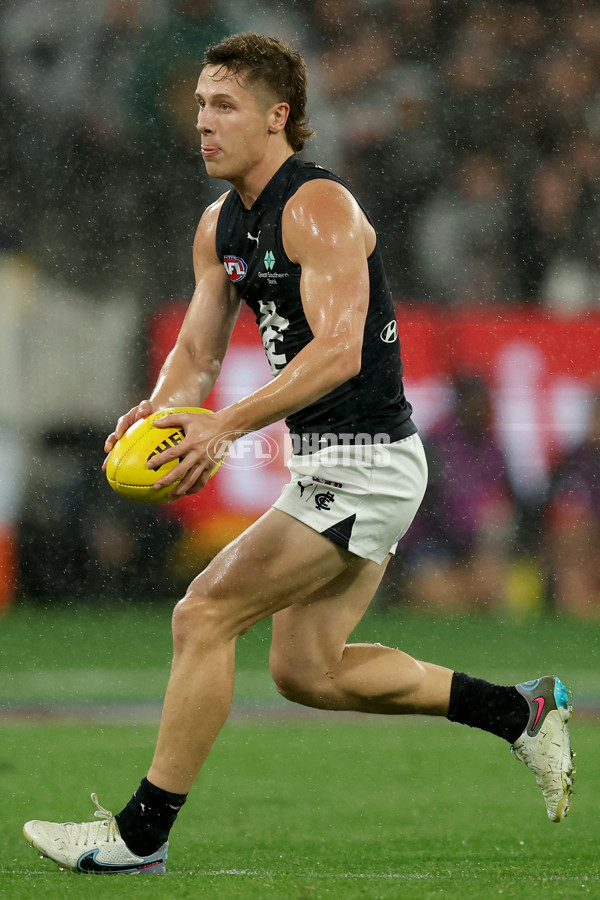 AFL 2025 Round 04 - Collingwood v Carlton - A-58343373
