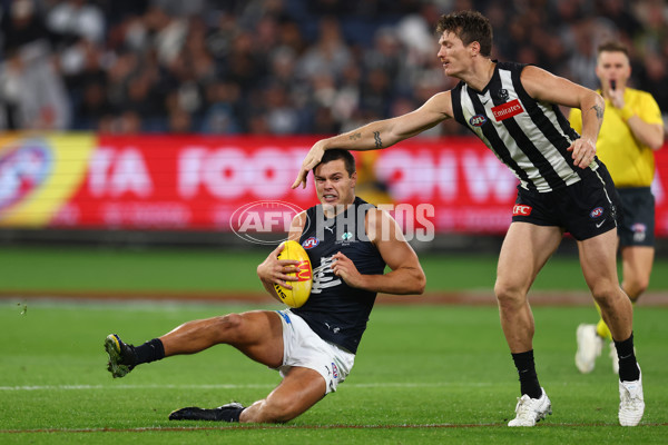 AFL 2025 Round 04 - Collingwood v Carlton - A-58343412