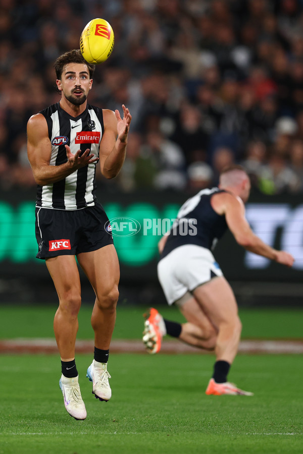 AFL 2025 Round 04 - Collingwood v Carlton - A-58343413