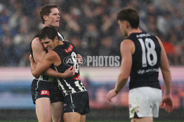 AFL 2025 Round 04 - Collingwood v Carlton - A-58343414