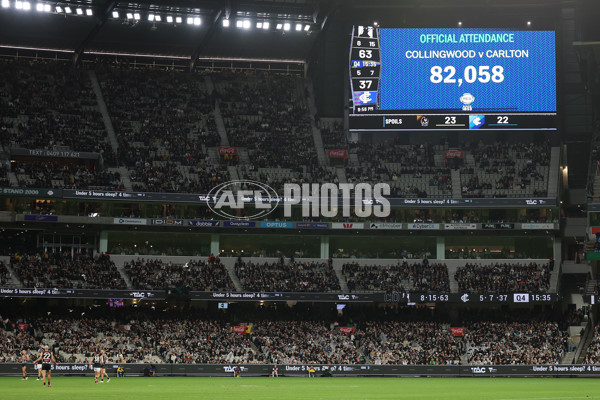 AFL 2025 Round 04 - Collingwood v Carlton - A-58343418