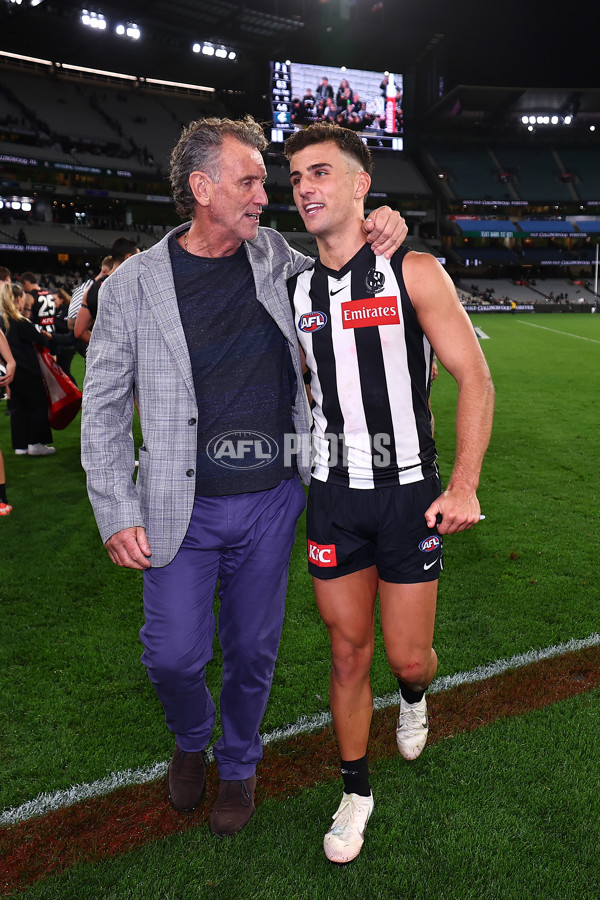 AFL 2025 Round 04 - Collingwood v Carlton - A-58345709