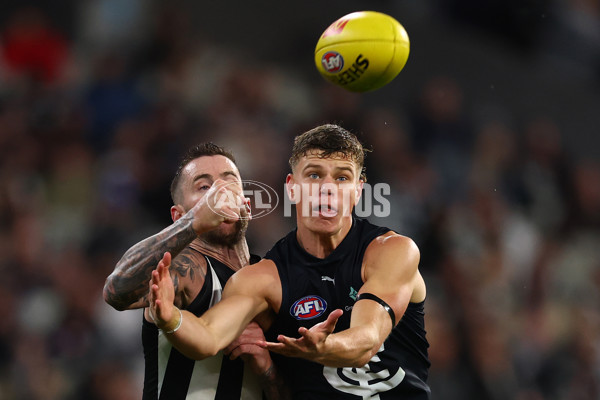 AFL 2025 Round 04 - Collingwood v Carlton - A-58345762