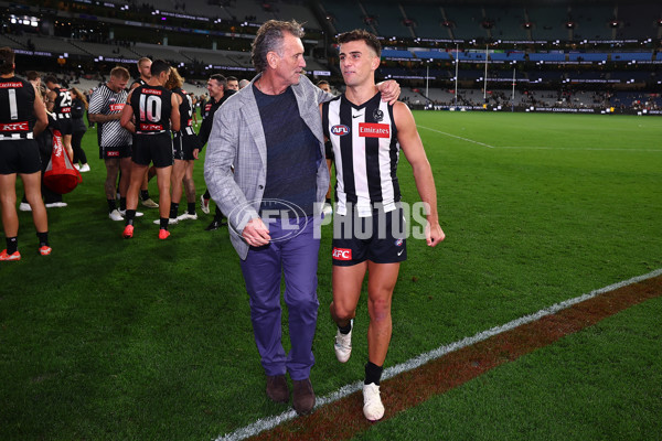 AFL 2025 Round 04 - Collingwood v Carlton - A-58346404
