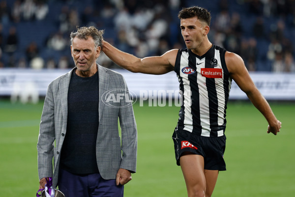 AFL 2025 Round 04 - Collingwood v Carlton - A-58346419