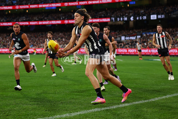 AFL 2025 Round 04 - Collingwood v Carlton - A-58346436