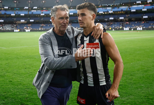 AFL 2025 Round 04 - Collingwood v Carlton - A-58346448
