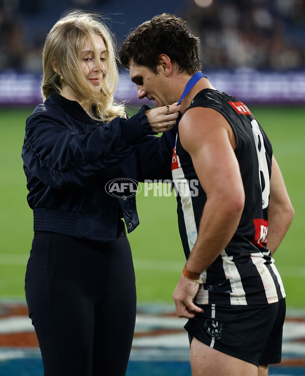 AFL 2025 Round 04 - Collingwood v Carlton - A-58346458