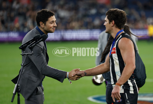 AFL 2025 Round 04 - Collingwood v Carlton - A-58346461