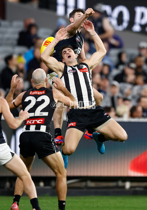 AFL 2025 Round 04 - Collingwood v Carlton - A-58348244