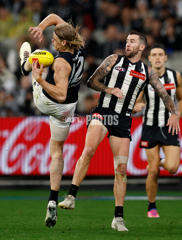 AFL 2025 Round 04 - Collingwood v Carlton - A-58348248