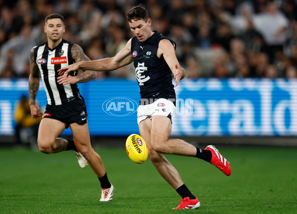 AFL 2025 Round 04 - Collingwood v Carlton - A-58348273