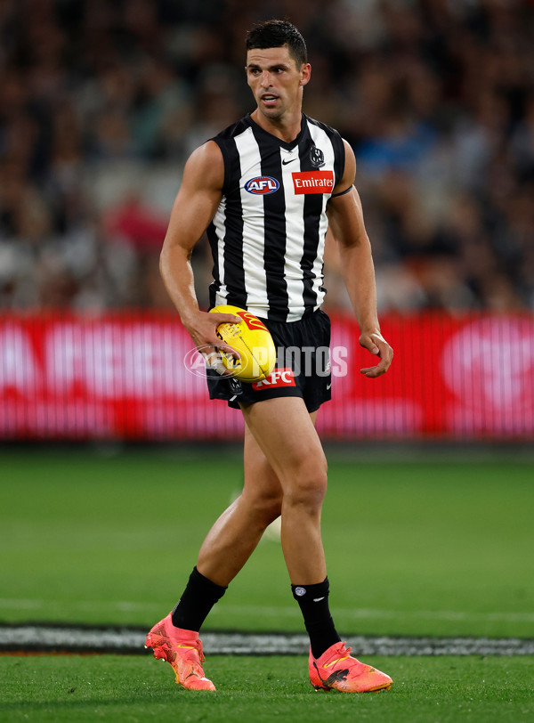AFL 2025 Round 04 - Collingwood v Carlton - A-58349420