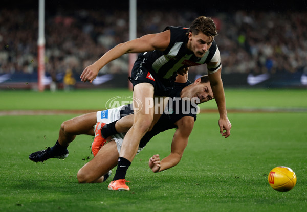 AFL 2025 Round 04 - Collingwood v Carlton - A-58349422