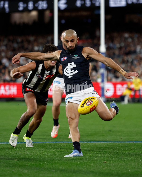 AFL 2025 Round 04 - Collingwood v Carlton - A-58349428