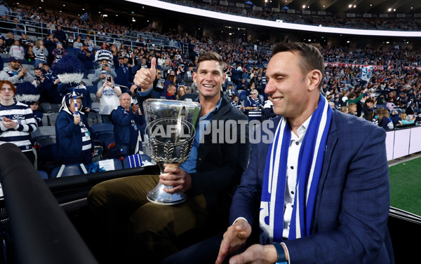 AFL 2025 Round 04 - Geelong v Melbourne - A-58353194