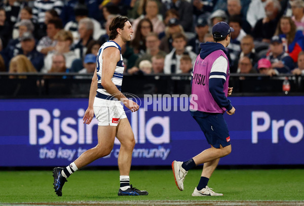 AFL 2025 Round 04 - Geelong v Melbourne - A-58354394