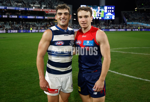 AFL 2025 Round 04 - Geelong v Melbourne - A-58357459