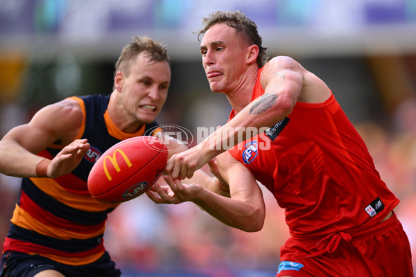 AFL 2025 Round 04 - Gold Coast v Adelaide - A-58361104