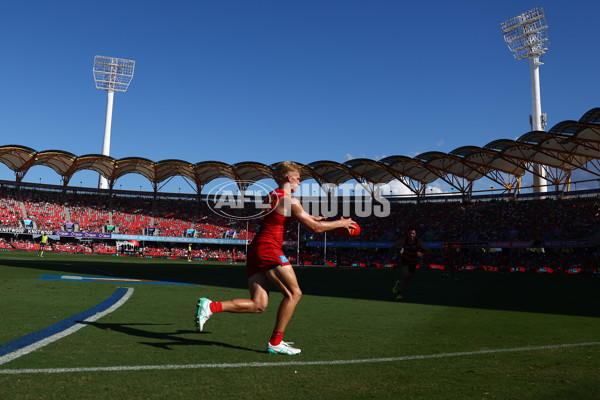 AFL 2025 Round 04 - Gold Coast v Adelaide - A-58375894