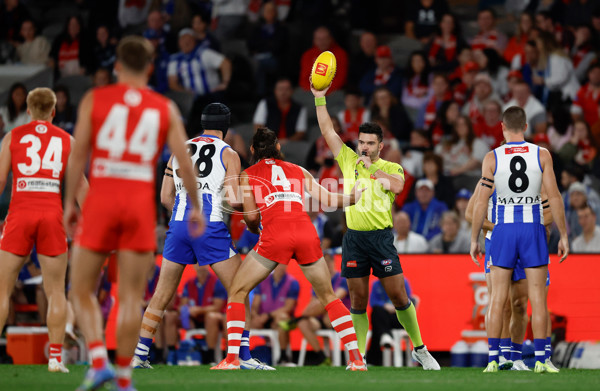 AFL 2025 Round 04 - North Melbourne v Sydney - A-58381503