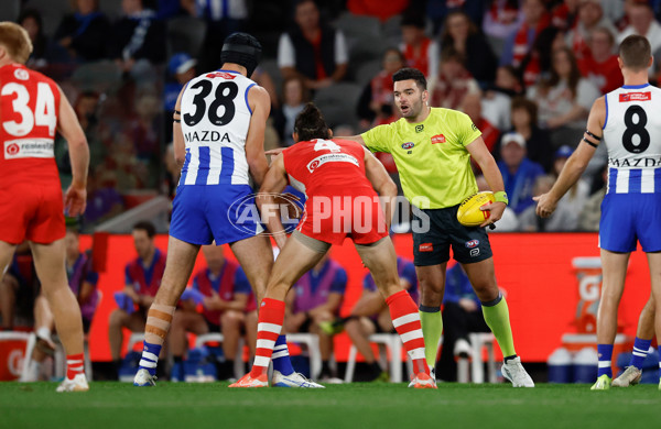 AFL 2025 Round 04 - North Melbourne v Sydney - A-58384161