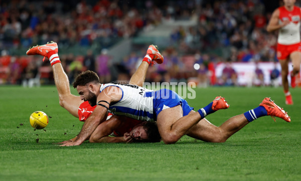 AFL 2025 Round 04 - North Melbourne v Sydney - A-58386240