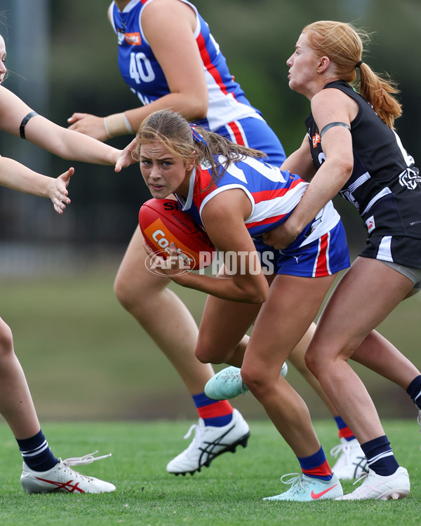 Coates League Girls 2025 Round 01 - Northern Knights v Oakleigh Chargers - A-58405471